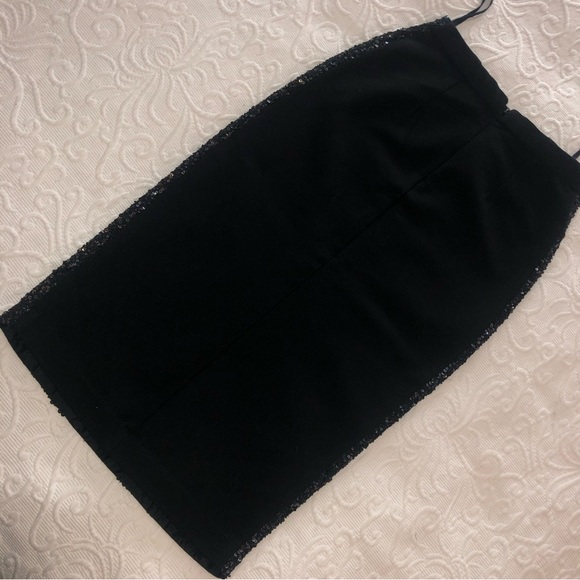 NEW ALL SAINTS Beaded Embroidered Pencil Skirt Exquisite 4 XS 24 - 24.5" Waist - Picture 9 of 13